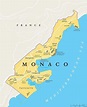 Cartina Geografica Fisica Del Principato Di Monaco Cartina Toscana ...