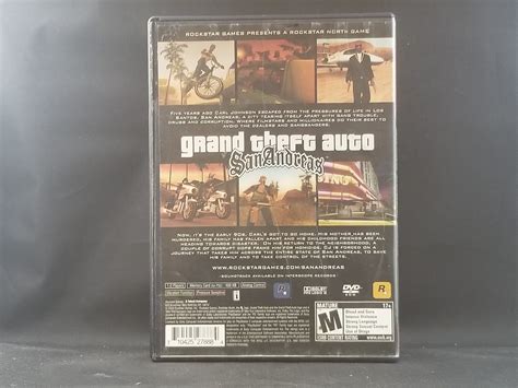 Geek Is Us Grand Theft Auto San Andreas Playstation 2