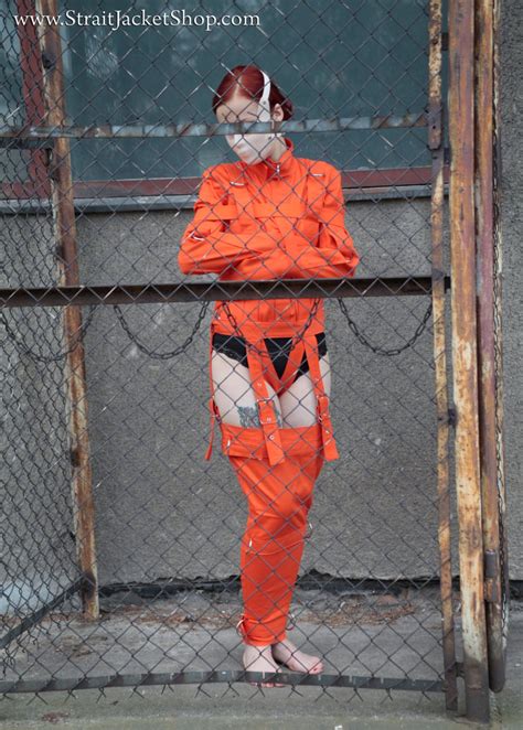 Orange Beine Binder Fesseln Zwangsjacke Typ Gefangener Etsy