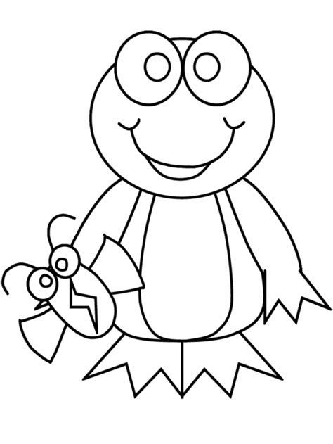 Cartoon Frog Coloring Pages Coloring Home