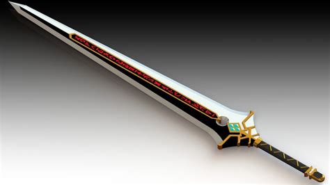 Holy Demonic Sword By Guirink On Deviantart Sword Design Cool Swords