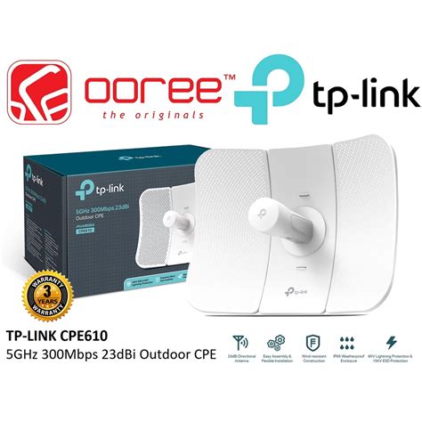 Tp Link Cpe610 300mbps Cpe710 867mbps 5ghz 23dbi Outdoor Cpe With