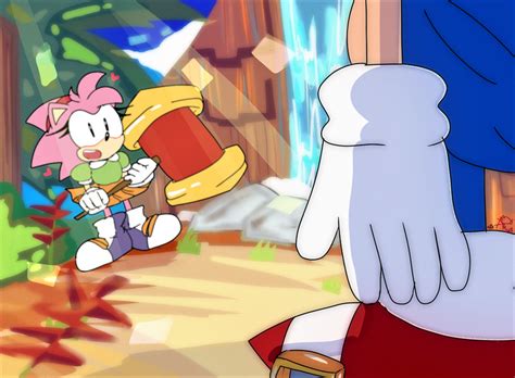 Amy Sonic Mania Adventures By Aoii91 On Deviantart
