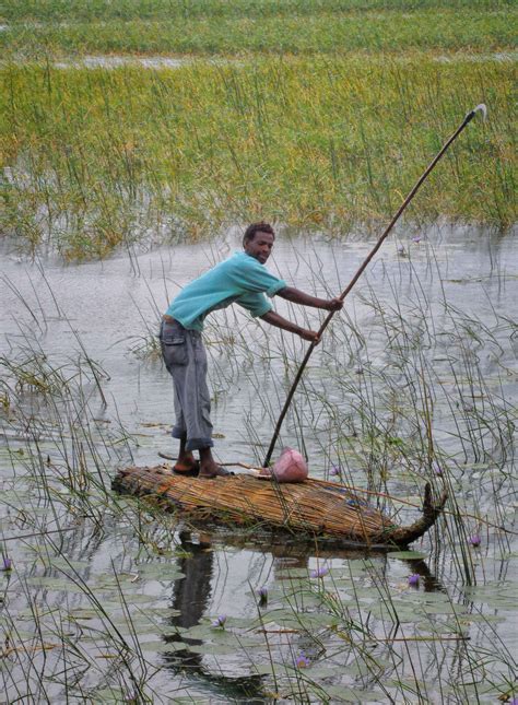 Reed Boat Lake Hawassa Ethiopia Eritrea Angola Tanzania Kenya Places Around The World