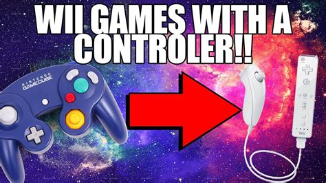 How To Use A Gamecube Controller On Wii Games Dolphin Youtube