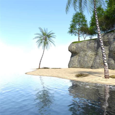 The Beach Daz 3D