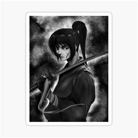 Rurouni Kenshin Himura Battousai Samurai X Sticker For Sale By
