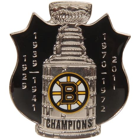 Boston Bruins Stanley Cup Pin