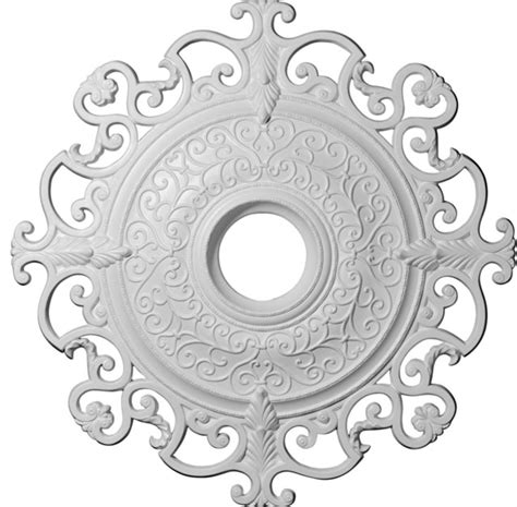 Historically, ceiling medallions were made of plaster, often expertly sculpted right on site. Plaster Ceiling Medallion | Building Materials Malaysia