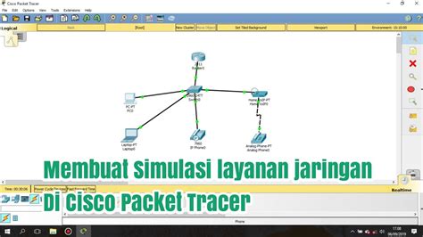 Membuat Simulasi Layanan Jaringan Voip Pada Cisco Packet Tracer Youtube