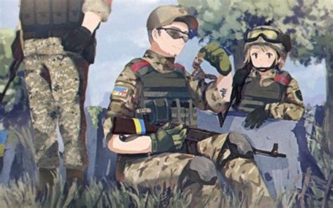 Japanese Go Crazy Over Ukrainian Anime Style Soldiers Uapost
