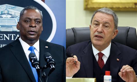 Turkey Us Defense Ministers Discuss Cooperation Security Daily Sabah