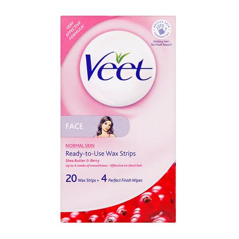 Waxing gives you a much smoother finish and lasts longer than shaving. Veet Facial Ready-to-Use Wax Strips x20 & Perfect Finish ...
