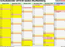 Bewegliche ferientage für die schramberger schulen beschlossen in der gesamtelternbeiratssitzung am 22.01.2020 lange fasnetsferien vom freitag, 12.02.2021 bis sonntag, 21.02.2021, beweglicher ferientag am. Schulkalender 2019/2020 Baden-Württemberg für PDF