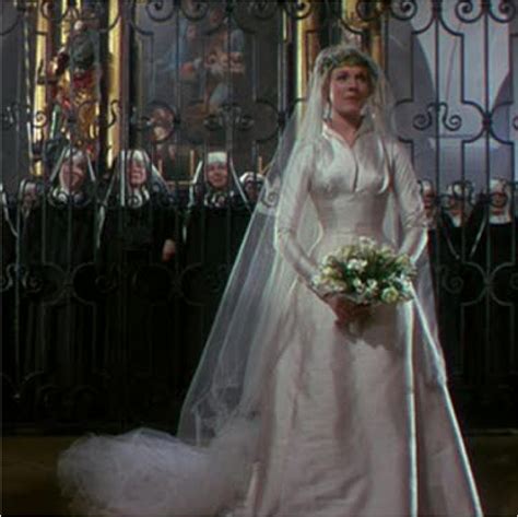 This Is A Scene From Marias Julie Andrews Wedding In The Sound Of Music 1965 This