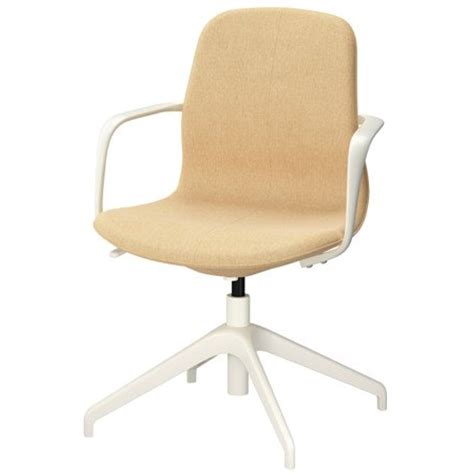 Ikea Swivel Chair Gunnared Yellow White 8204232083826