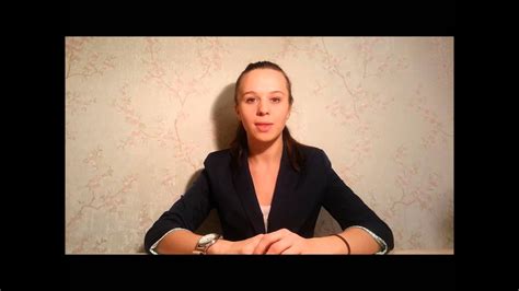 CV Naryshkina Ekaterina YouTube