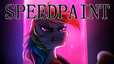 Rainbow Factory Mlp Speedpaint Youtube