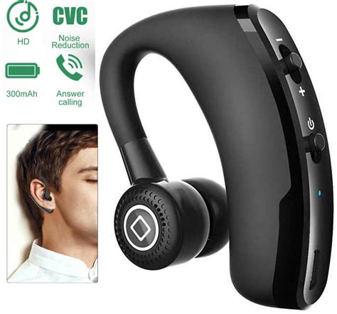 Bluetooth Headset,Wireless Earpiece V5.0 Ultralight Hands Free Business ...