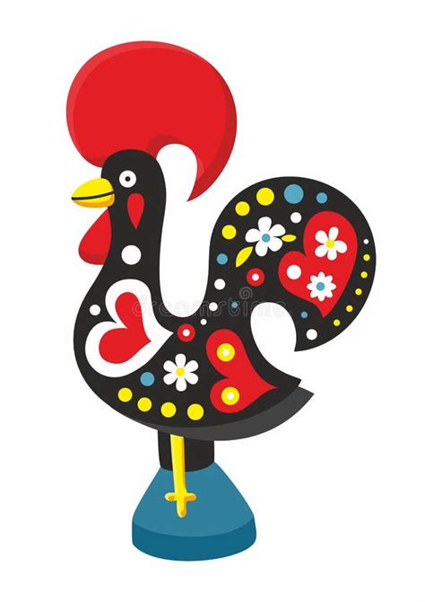 Portuguese Rooster Stock Illustrations 379 Portuguese Rooster Stock