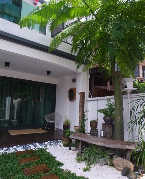 And used according to educational fair use, and tagged gardens. Renovated Sunway Damansara Home - Terrace house garden landscape design | Terrace house, Home ...
