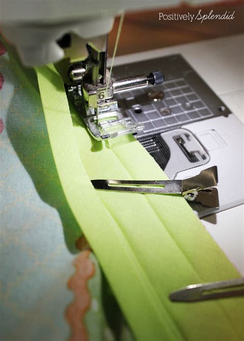The Best Way To Sew Bias Tape Positively Splendid Crafts Sewing