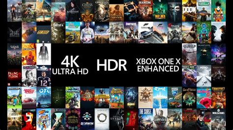 Official List Of 110 Games Getting Xbox One X Enhanced 4k Ultra Hd