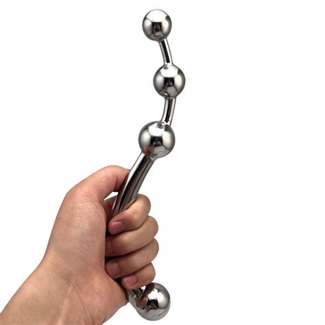 Beeger The Stainless Steel Twist Dildo The Chrome Crescent Dildo