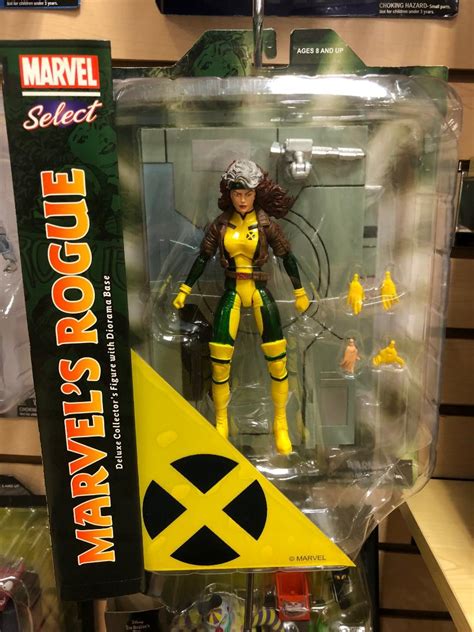 Marvel Select Rogue Figure Released And Packaged Photos In Stock Online