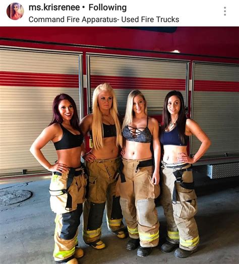 Very Hot ️ ️🔥 ️ ️ Girl Firefighter Military Girl Female Firefighter
