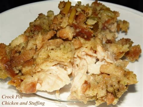 Don't fix anything ;) by doohickey cubicle. Recipes For My Boys: Chicken and Stuffing in Crock-Pot