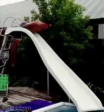 Take A Look At The Most Epic Waterslide Fails Of All Time Gifs