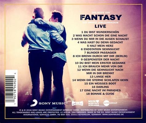 Das Beste Von Fantasy Das Gro E Jubil Umsalbum Von Fantasy Auf Audio Cd Jetzt Bei B Cher De