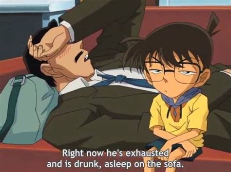 Kogoro Mouri And Conan Edogawa Detective Conan Conan Cartoon