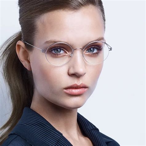 Denmark Eyewear Brand Hand Made Glasses Frame Retro Titanium Round