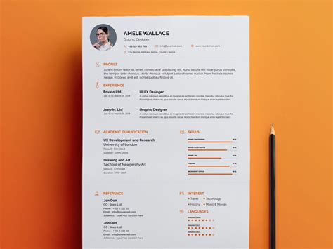 All the templates have two things in common. PSD Resume Template Free Download - ResumeKraft