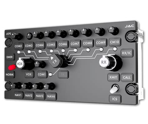 Jupiter Avionics Corporation Product Dual Remote Audio Controller