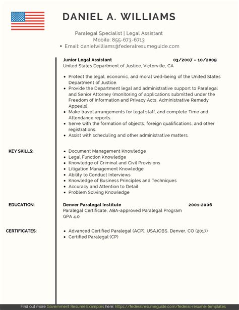 Paralegal Resume Samples Examples Paralegal Resume Objective Skills