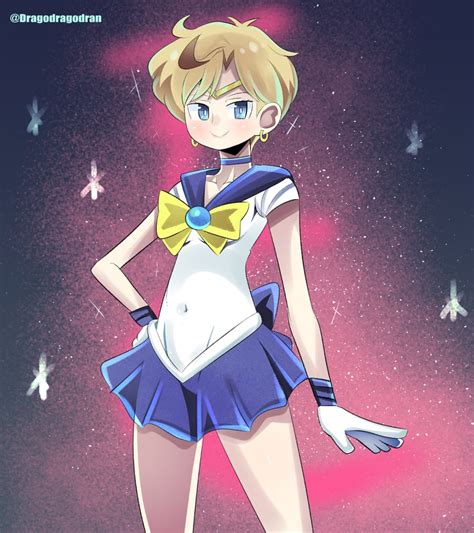 Ten Ou Haruka And Sailor Uranus Bishoujo Senshi Sailor Moon Drawn By