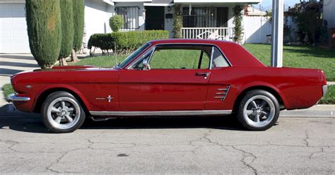 1966 Ford Mustang Candy Apple Red Paint Code