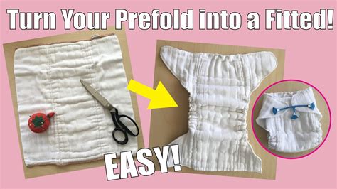 How To Make A Fitted Cloth Diaper Tutorial Pattern Youtube
