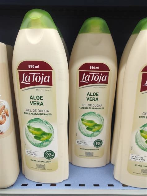 La Toja Aloe Vera Gel Crema Ducha 550 Ml Inci Beauty