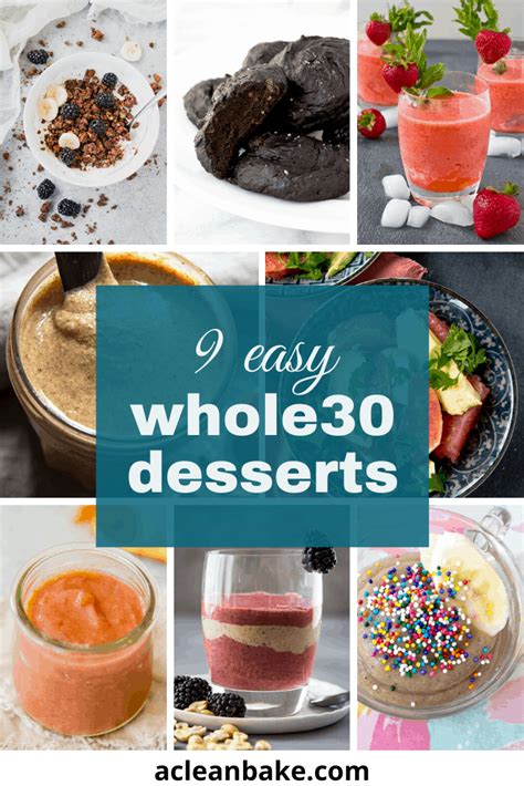 Whole 30 Desserts Stay W30 Compliant And Satisfy Your Cravings