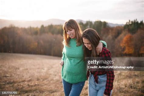 Mom Teenage Daughter Walk Photos And Premium High Res Pictures Getty