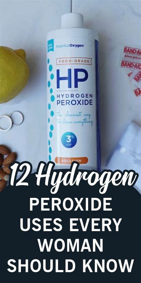 Every Woman Should Know These 20 Uses Of Hydrogen Peroxide Hydrogen Peroxide Uses