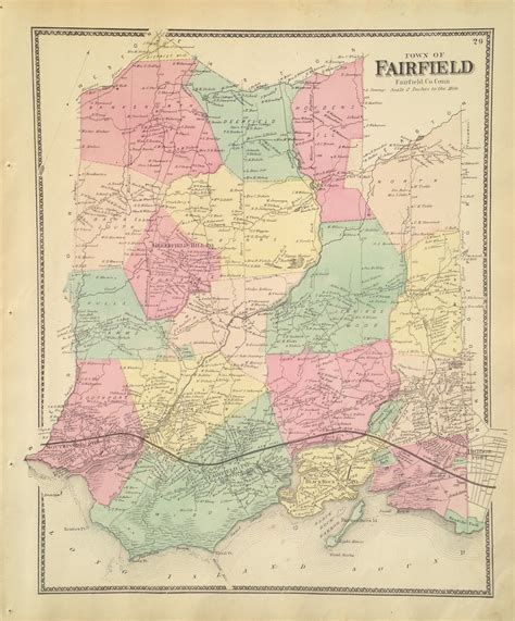 32 Fairfield County Ct Map Maps Database Source