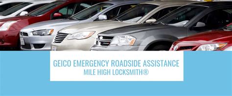 Roadside assistance and the geico mobile app go together like mac and cheese. GEICO Emergency Lockout » Mile High Locksmith®