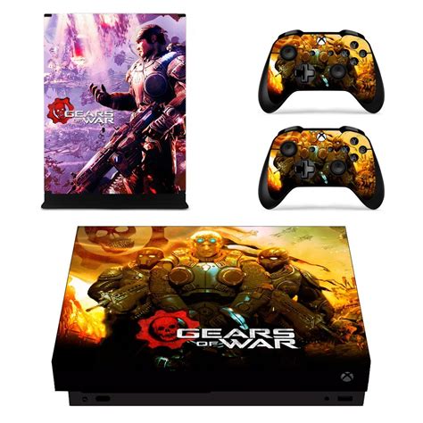 Gears Of War Xbox One X Skin Decal For Console And 2