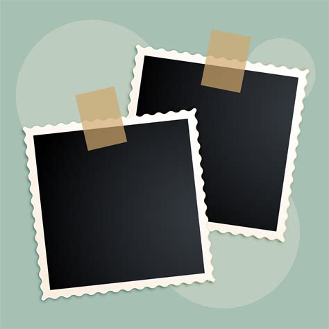 Retro Photo Frames Scrapbook Design Download Free Vector Art Stock Graphics Images