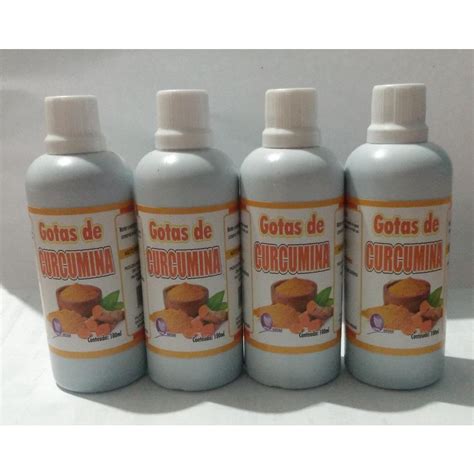 Kit 7 Curcumina Curcuma Gotas Concentradas 100 Ml Cada Shopee Brasil